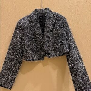 Stylish Black and Gray Women's Jacket